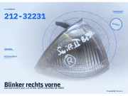 Blinker rechts vorne SUZUKI Swift I (AA) 212-32231