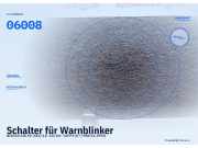 Schalter für Warnblinker NISSAN 200 SX (S13) 06008