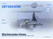 Wischermotor hinten NISSAN Sunny III Hatchback (N14) 2871051C00