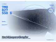 Heckklappendämpfer FORD Galaxy (WGR) 7M0827550G