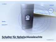 Schalter für Nebelschlussleuchte KIA Rio (DC)