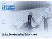 Motor Fensterheber links vorne SEAT Leon (1P) 3C8959701A FKZ 1T0959701AGFKZ