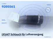 (41647 Schlauch für Luftversorgung OPEL Agila (H00) 9205561