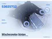 Wischermotor hinten FIAT Grande Punto (199) 53025712