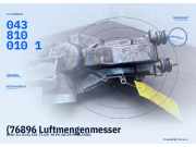 (76896 Luftmengenmesser BMW 3er (E30) 0438120140) 0438100101