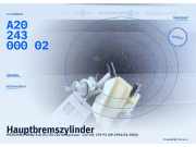 Hauptbremszylinder MERCEDES-BENZ SLK (R170) A2024300002