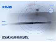 Heckklappendämpfer SMART Forfour (454) 0360N