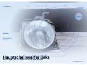 Hauptscheinwerfer links MAZDA MX-5 I (NA)