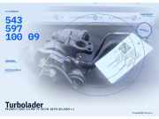 Turbolader PEUGEOT 1007 (K) 54359710009