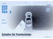 Schalter für Fensterheber RENAULT Modus - Grand Modus (P) 8200379692