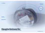 Hauptscheinwerfer VW Polo II (86C)