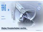 Motor Fensterheber rechts MERCEDES-BENZ CLK (C208) 0130821723