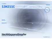 Heckklappendämpfer HONDA Jazz III (GE) 13H211C
