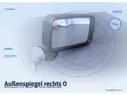Außenspiegel rechts OPEL Senator A