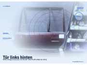 Tür links hinten OPEL Omega A Caravan