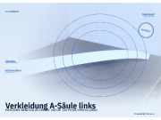 Verkleidung A-Säule links MERCEDES-BENZ SLK (R170)