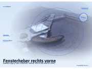 Fensterheber rechts vorne SUBARU Legacy I (BC)