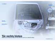 Tür rechts hinten OPEL Vectra B Caravan (J96)