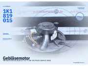 Gebläsemotor VW Golf VI Variant (AJ5) 1K1819015F 1K1819015