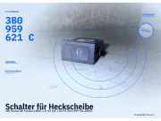 Schalter für Heckscheibe VW Passat B5 Variant (3B5) 3B0959621C