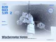 Wischermotor hinten MERCEDES-BENZ Citan Kasten (415) 8200431392