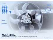 Elektrolüfter MERCEDES-BENZ CLA Coupe (C117) 3136613377