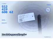 Heckklappendämpfer BMW 3er (E36) 51241960862