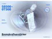 Bremskraftverstärker KIA Picanto 1 (SA) 5850007300 58500-07300