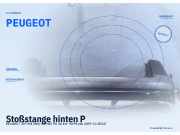 Stoßstange hinten PEUGEOT 207 SW (WK) PEUGEOT