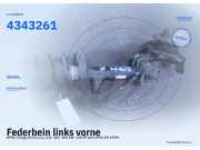 Federbein links vorne OPEL Omega B Caravan 90417366 4343261