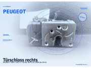 Türschloss rechts PEUGEOT 206+ (T3E) PEUGEOT
