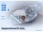 Hauptscheinwerfer links MITSUBISHI Colt VI (Z2, Z3) 0301208201