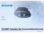 (113087 Schalter für Frontscheibenheizung RENAULT Grand Scenic II (JM) 841244B) 841244B