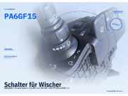 Schalter für Wischer RENAULT Grand Scenic II (JM) PA6GF15
