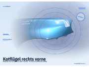 Kotflügel rechts vorne MAZDA 121 II (DB)