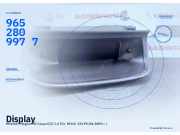 Display RENAULT Megane III Coupe (DZ) 9652809977