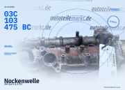 Nockenwelle VW Golf V 03C103475BC