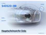 Hauptscheinwerfer links ALFA ROMEO 146 (930) 143123-00