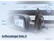 Außenspiegel links OPEL Corsa C (X01)