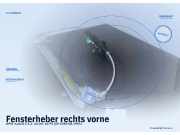 Fensterheber rechts vorne OPEL Kadett E