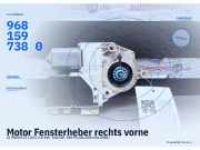 Motor Fensterheber rechts vorne CITROEN C5 I (DC) 9681597380