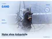 Motor ohne Anbauteile HYUNDAI i10 (PA) G4HD