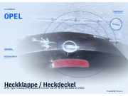 Heckklappe / Heckdeckel OPEL Tigra Twintop (X-C/Roadster) OPEL