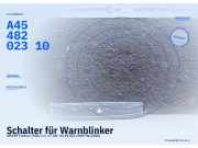 Schalter für Warnblinker SMART Forfour (454) A4548202310