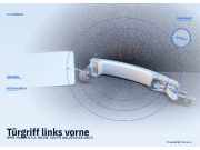 Türgriff links vorne OPEL Meriva B