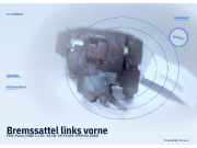 Bremssattel links vorne FIAT Punto (188)