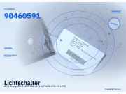 Lichtschalter OPEL Omega B 90460591