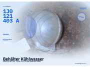 Behälter Kühlwasser AUDI A3 (8L) 1J0121403A