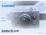 Schalter für Licht Opel Zafira/Zafira Family B (A05) 13205863