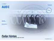 Feder hinten AUDI A2 (8Z) AUDI